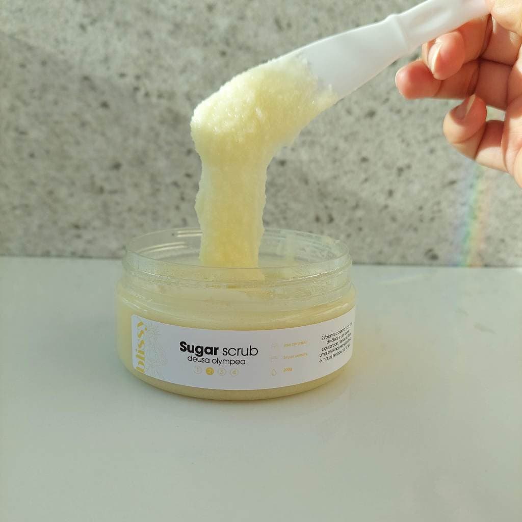 Esfoliante Corporal Sugar Scrub para banho clareia axilas e estrias 200g