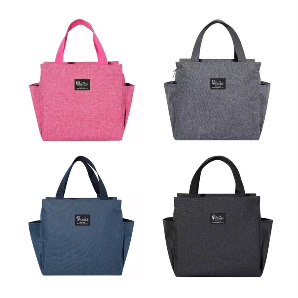 Bolsa Térmica Feminina Grande Resistente Para Marmita e Passeio Manta Térmica Laminada 25CM