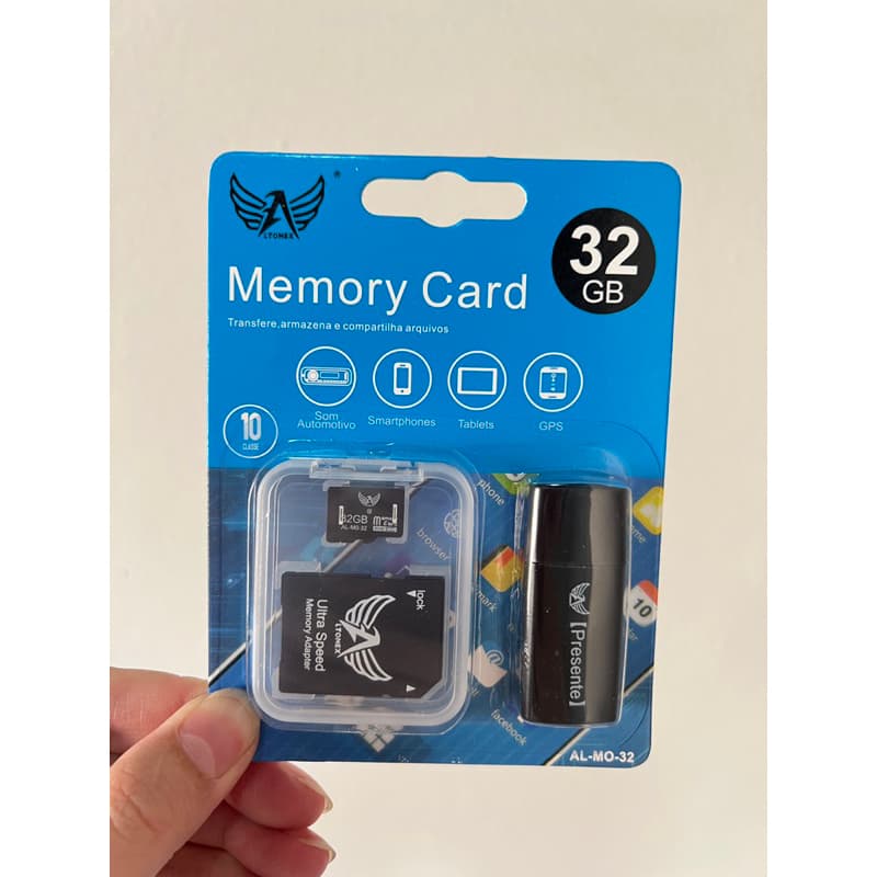 Cartão de Memória Memory Card 4/8/16/32GB