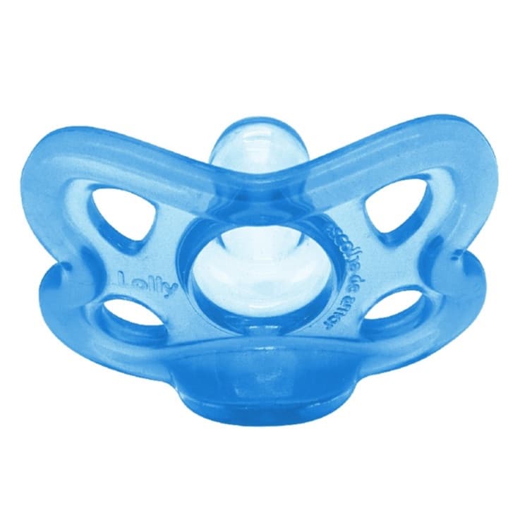 Chupeta Special Silicone Lolly  Redonda Tamanho1 Azul
