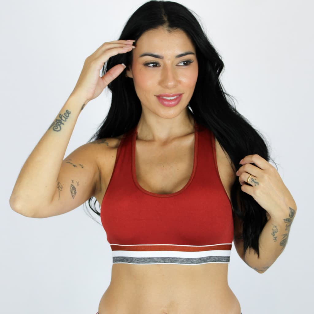 Kit 2 Top Fitness Sem Bojo Para Academia Ginástica Crossfit