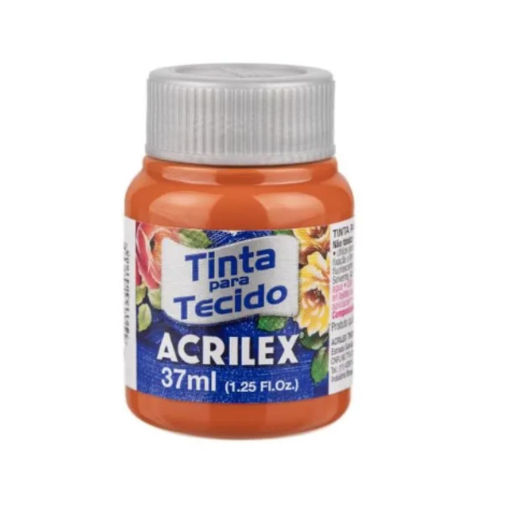 Tinta para Tecido Fosca 37ml Acrilex Caramelo 569