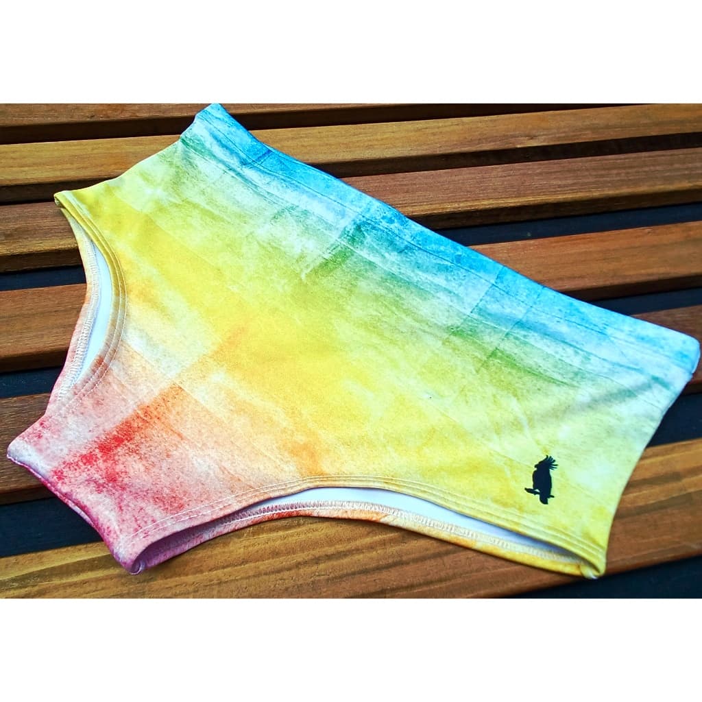 Sunga Adulto Sungão Moda Praia Piscina Forrada Estampa Tie-dye