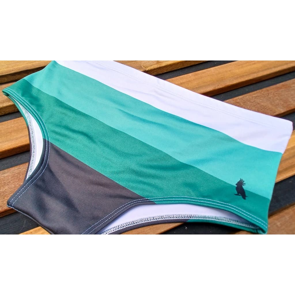 Sunga Adulto Sungão Moda Praia Piscina Forrada Listras Horizontais