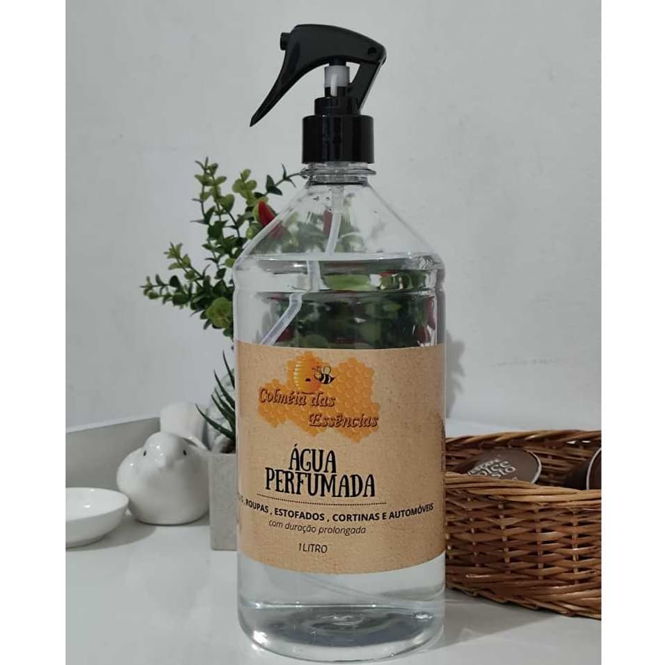 Água Perfumada Lavanda Para Lençóis , Roupas , Estofados , Cortinas , Toalhas e Automóveis - 1LT
