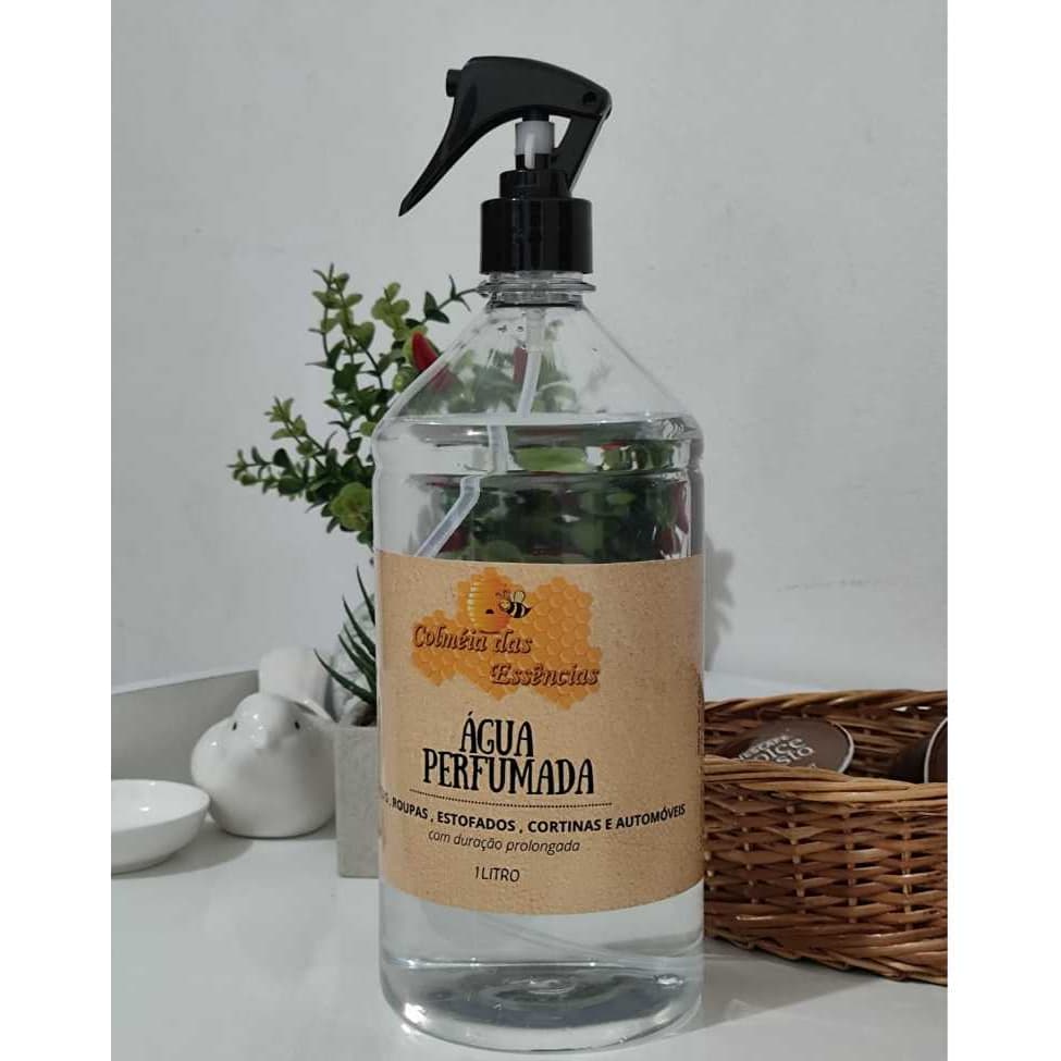 Água Perfumada Maçã Verde Para Lençóis , Roupas , Estofados , Cortinas , Toalhas e Automóveis - 1LT