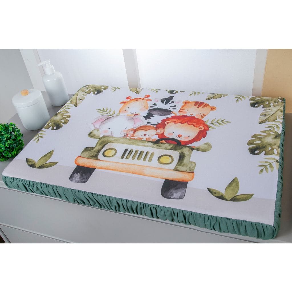 TROCADOR DE CÔMODA ESTAMPA SUBLIMADA 3D – ZOO