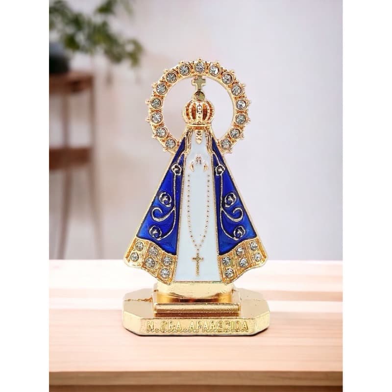 Enfeite Decorativo Imagem Nossa Senhora Aparecida Para Carro