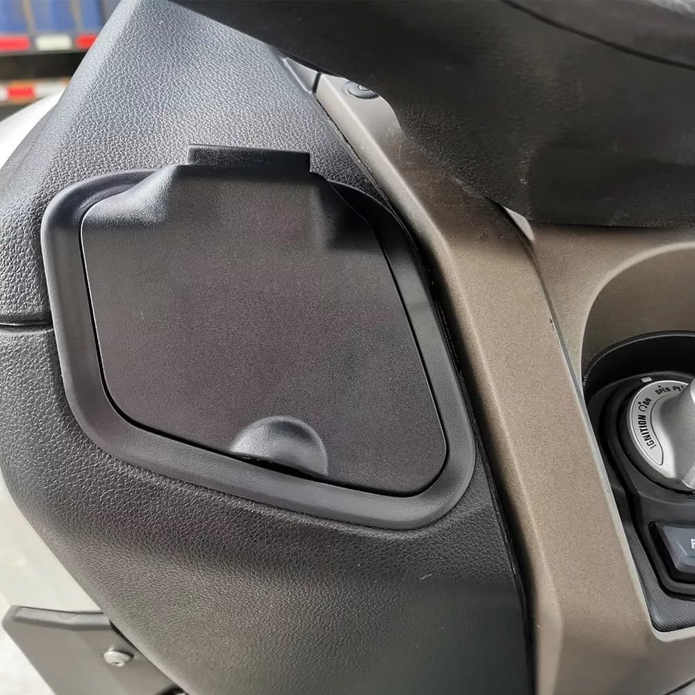 Para Yamaha NMAX V2 2021 2022 2023 Capa De Bolso Lateral Porta USB Compartimento À prova d'água