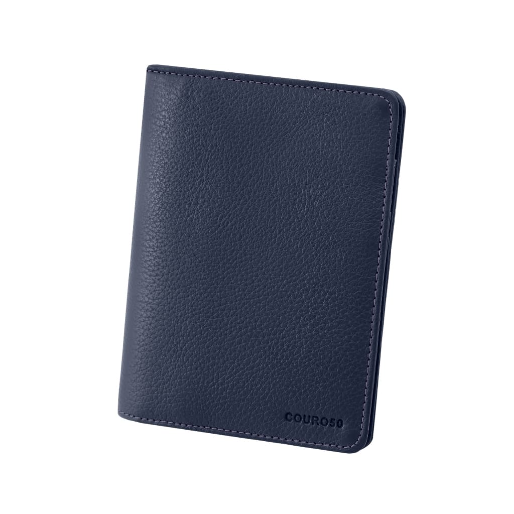 Porta-Passaporte Masculino de Couro Bovino Legítimo c/ Proteção Antifurto RFID Couro50 740