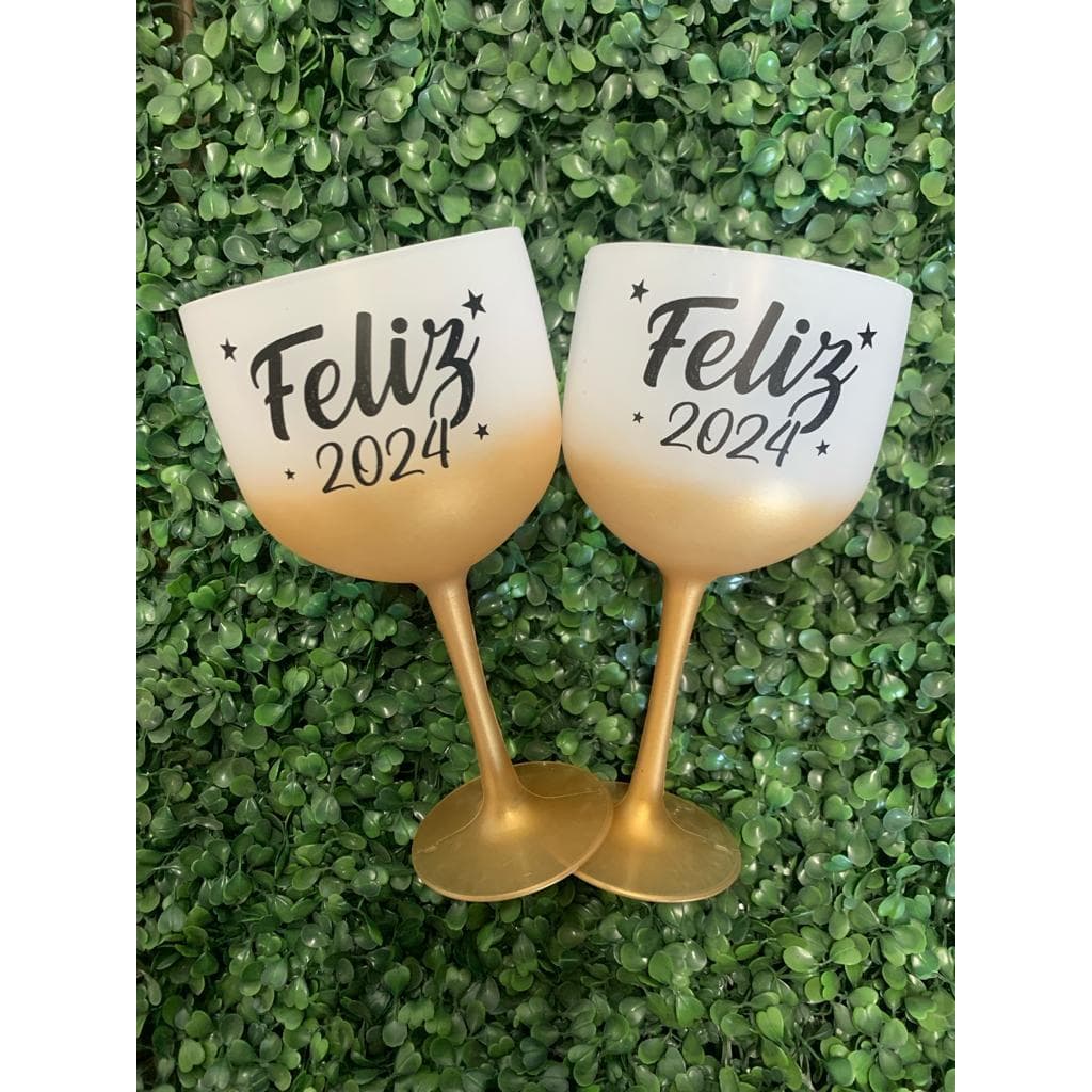 Kit 80 Taças Gin degradê personalizadas