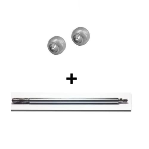 Eixo E Buchas Ventilador Arno Turbo Silencio 40Cm