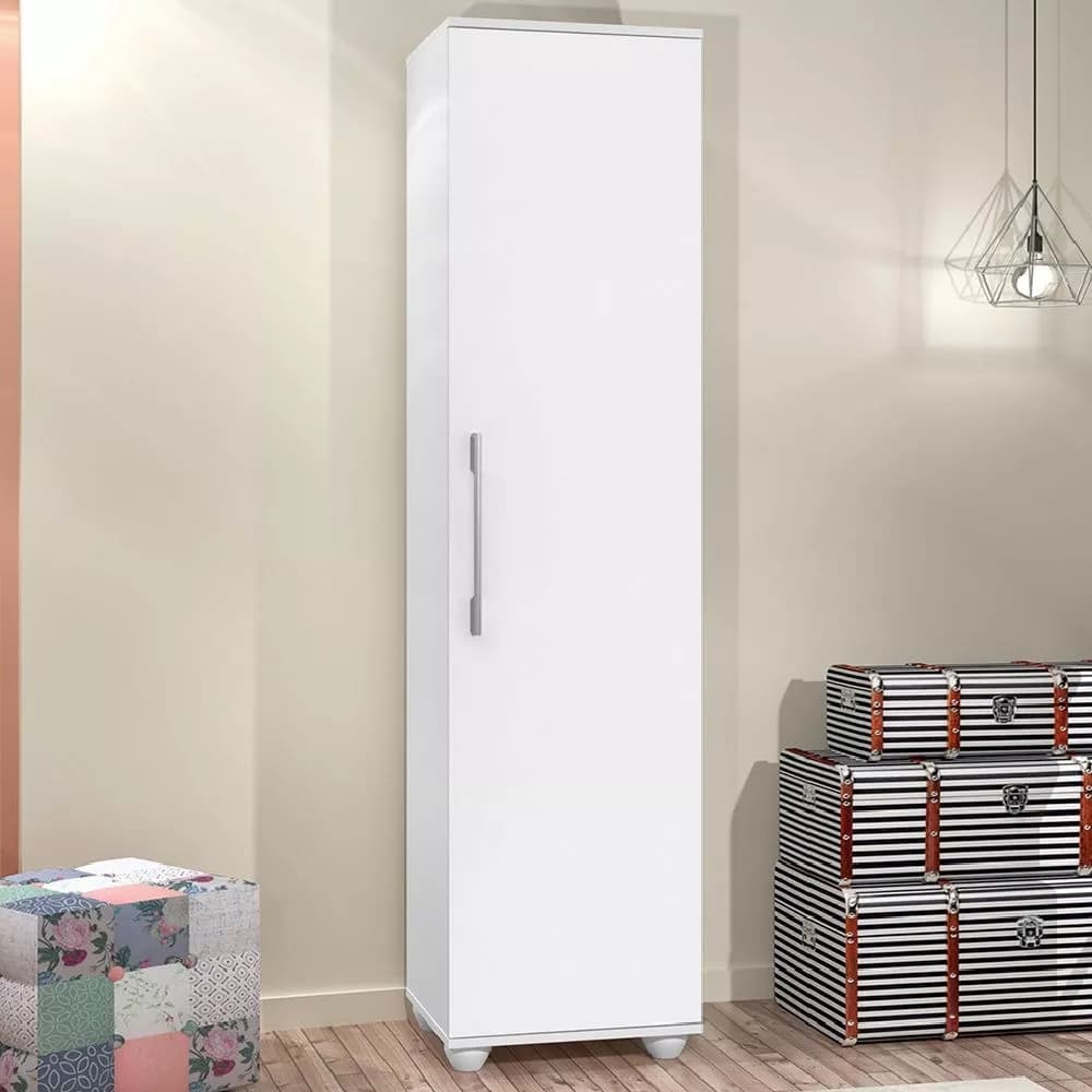 Armário Multiuso Sofia Organizador 1 Porta 4 Prateleiras