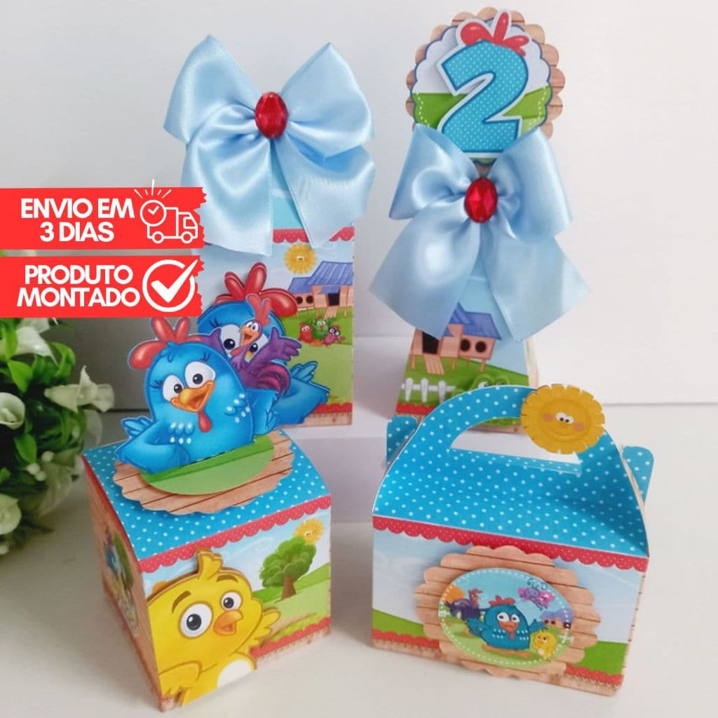 Kit Festa Galinha Pintadinha/Festa infantil/Aniversário/Personalizados/Lembrancinhas