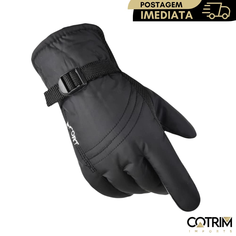 Luvas Térmicas Unissex - Aquece as Mãos / Compatível com Tela Sensível ao Toque / Para Motoboy Ciclismo e Esportes