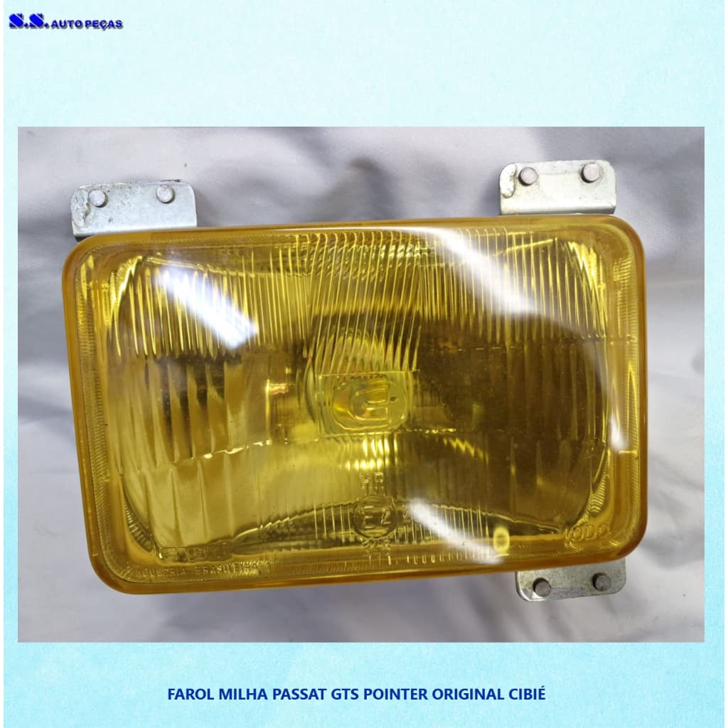 Farol Milha Passat Pointer Gts Original Cibié Amarelo 1983 a 1988