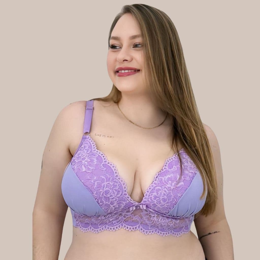 Sutiã Com Bojo Soft Plus Size Reforçado Sem Aro Beatriz.