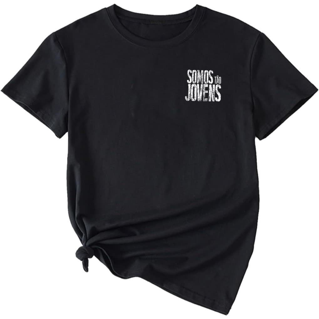Camiseta Feminino Blogueira TikTok T-shirt feminina Masculino Masculina Infantil Somos tão jovens legião urbana musica
