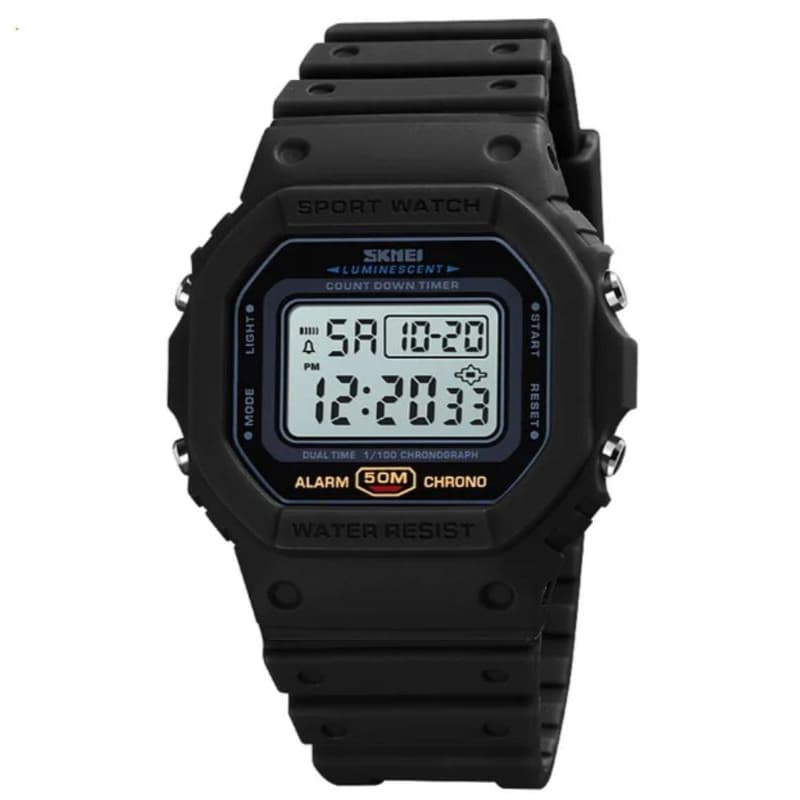 Relógio Digital Skmei Original 1628, Masculino, Camuflado verde\Preto (Novo)