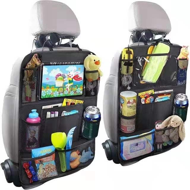 Bolsa de armazenamento para encosto de assento de carro bolsa de armazenamento Bolsa para celular de carro