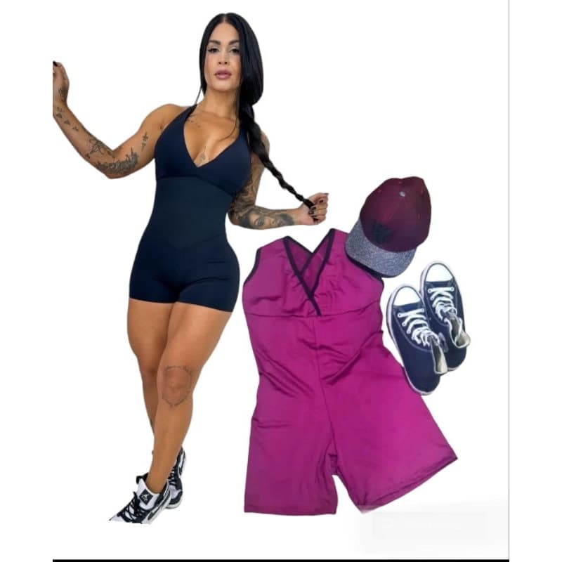 KIT 02 MACAQUINHO SANDY FITNESS  TREINOS E ACADEMIA