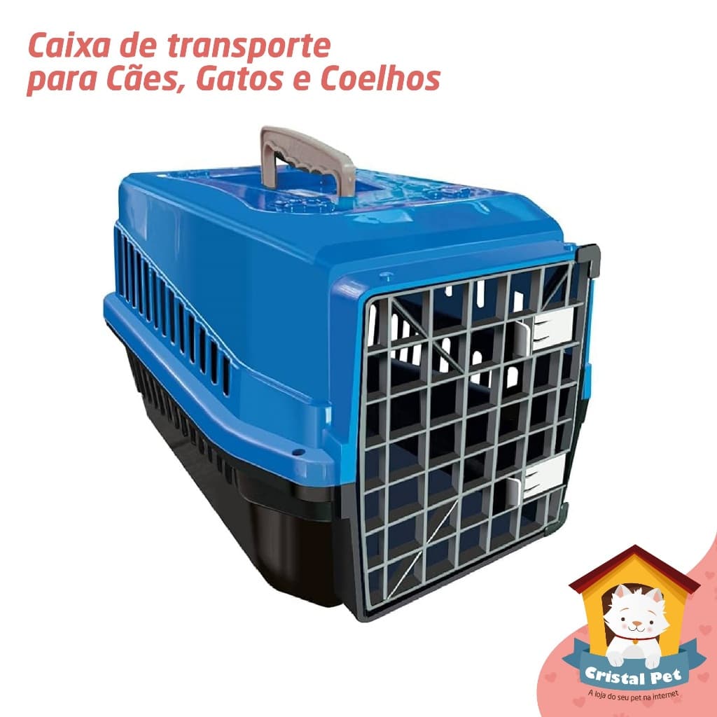 Caixa De Transporte N5 Para Cães Cachorro Gato Pequena