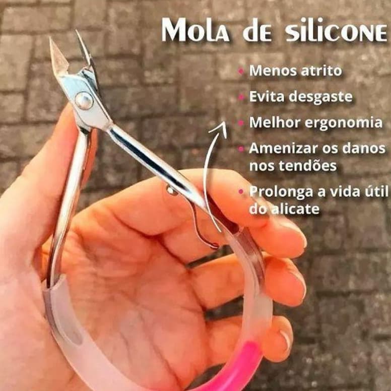 MOLA DE  SILICONE PARA ALICATE DE UNHA 1 UNIDADE