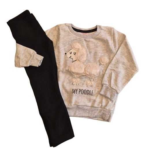 Conjunto Flanelado Menina Tamanho 2