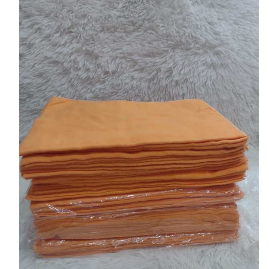 Kit com 10 Flanela União têxtil 100% Algodão 38cm x 58cm