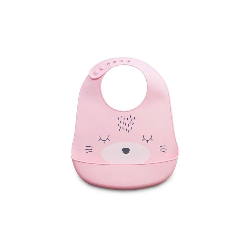 Babador De Silicone Impermeável Com Pega Migalhas Bebe Crianças - Envio Já!
