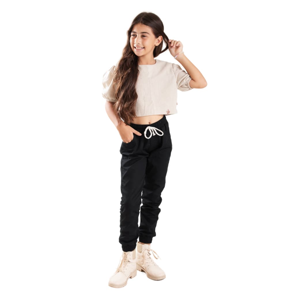Calça Infantil Jeans Menina Jogger Juvenil skinny Com Elastano Qualidade Garantida