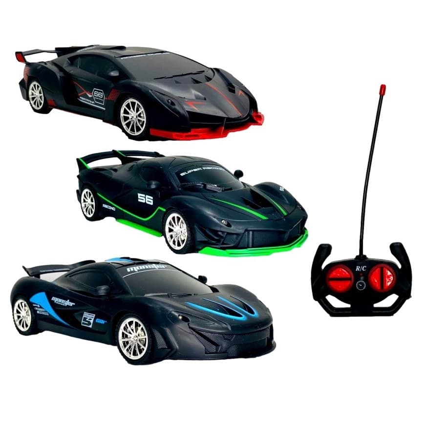 Brinquedos Carro Carrinho de Controle Remoto Monster Racing Lamborghini Com Luzes