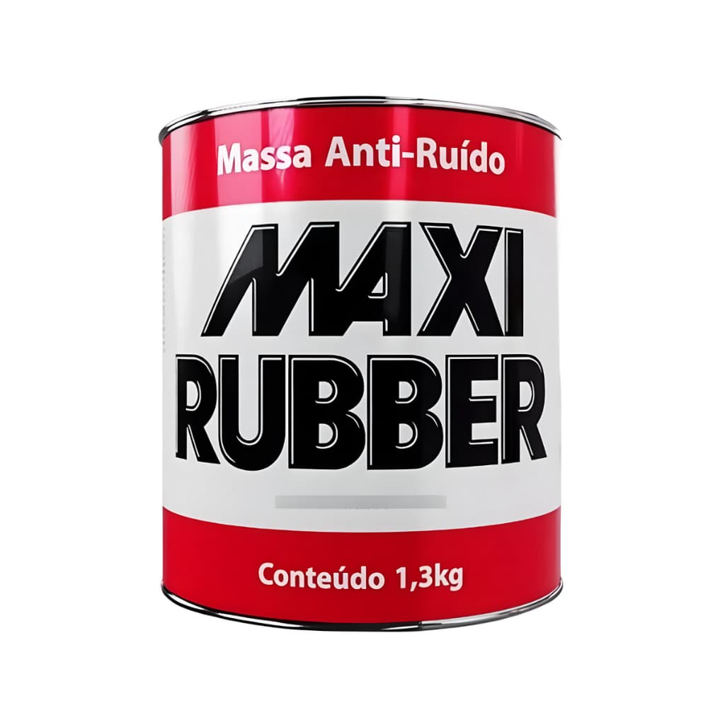 Massa Anti-Ruído Vedação 1,3 Kg Maxi Rubber