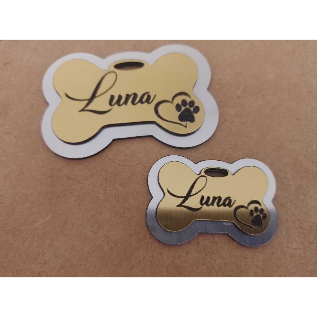 Tags personalizadas para pet.
