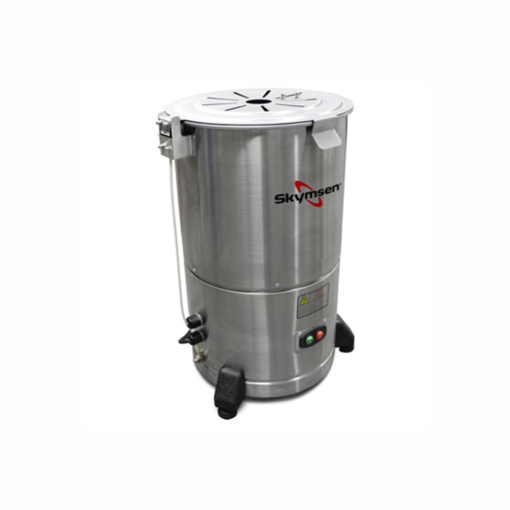 Descascador Inox 220v Skymsen Disco Abrasivo Profissional Descascador Alho Batata e Cebola