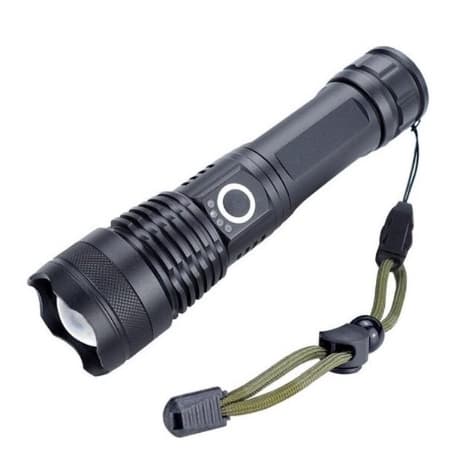 Lanterna T9 Tática Militar Mais Forte Do Mundo Profissional