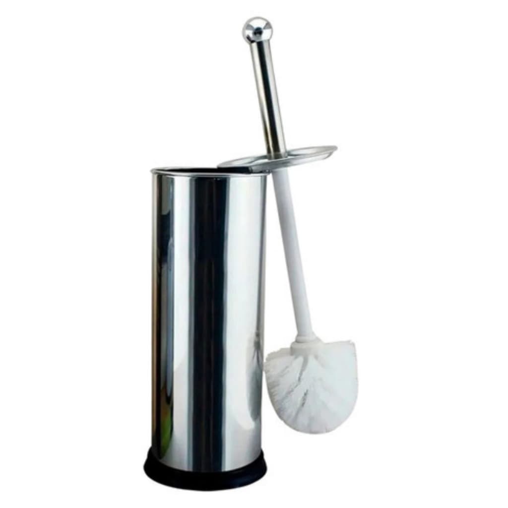 Escova Sanitária Vaso Banheiro Em Aço Inox Limpeza Privada