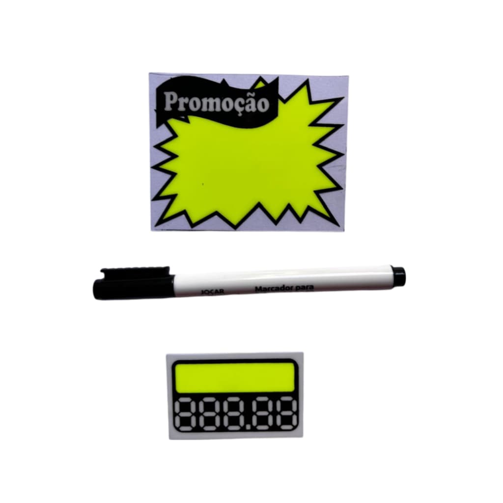 Kit de Placas Promoção com Etiquetas para Preço: Transforme Suas Vendas!