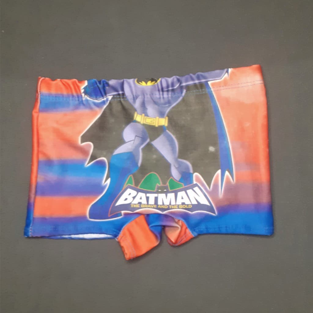 Sunga do Batman infantil kids de praia tam, g - 4 anos