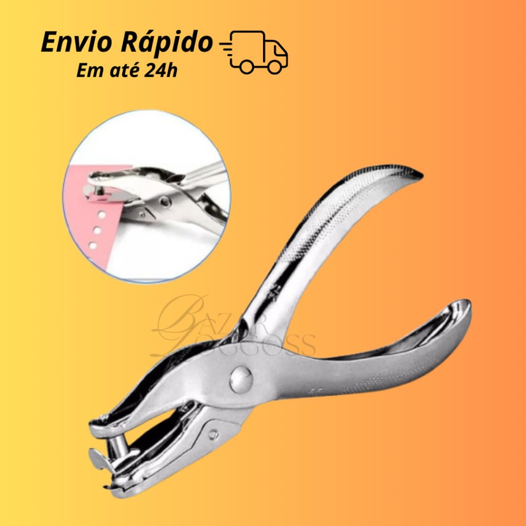 ALICATE FURADOR DE PAPEL ÚNICO