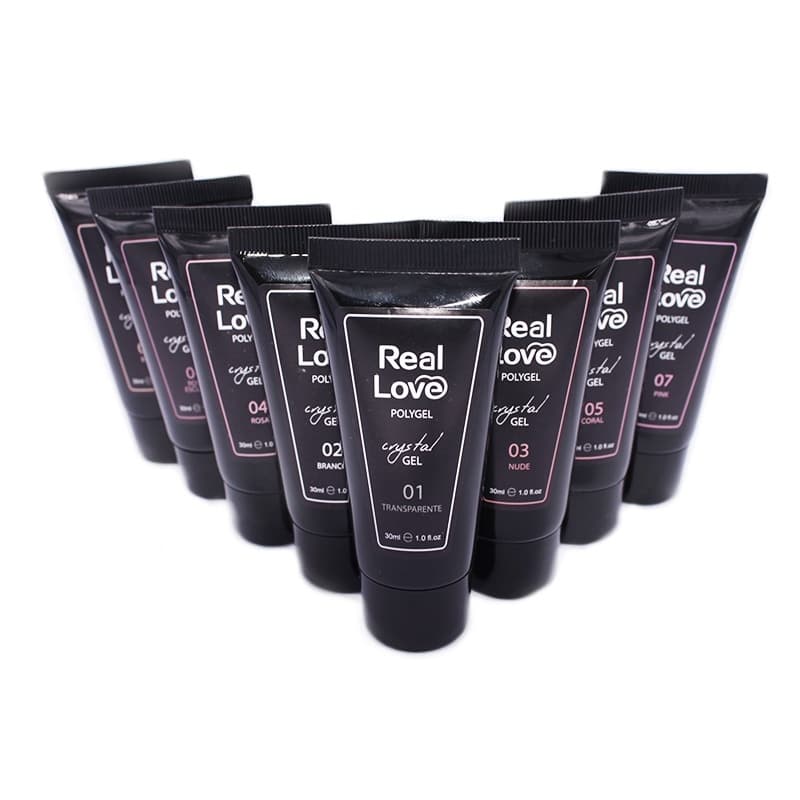 Power Gel Real Love LED/UV 30ml Para Unhas Resistentes Modelo-GEL-23