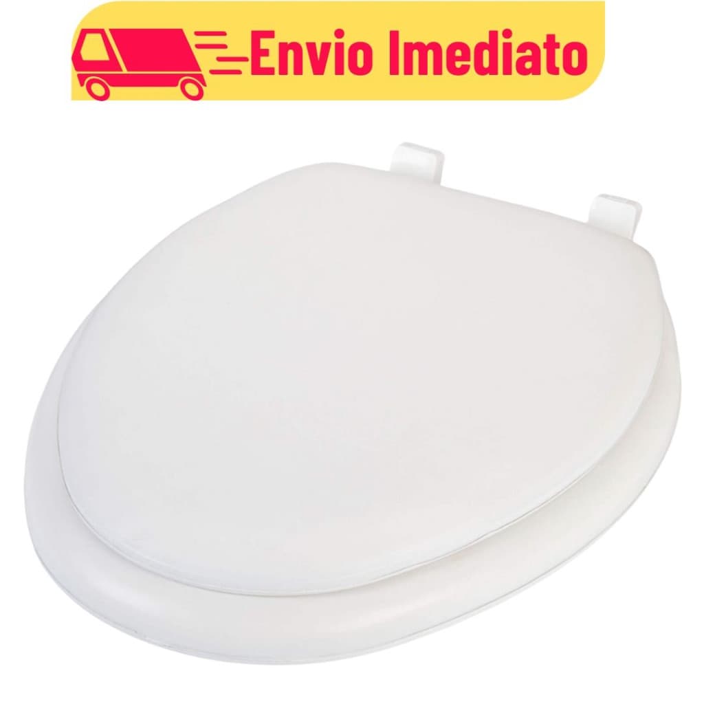 Assento Sanitário Almofadado Tampa de vaso  Assento de vaso Assento de bacia Modelo PLUS SLIM Oval Oferta