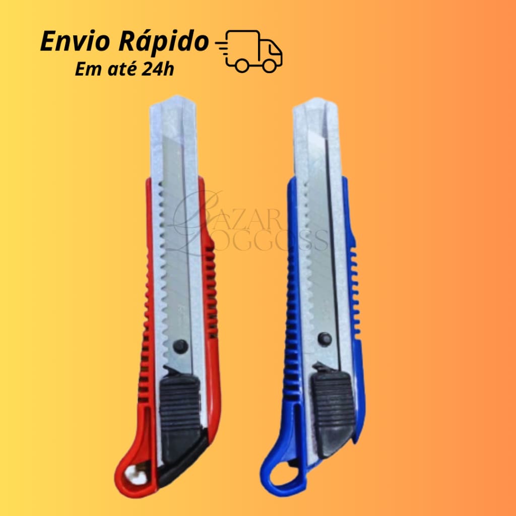 ESTILETE INOX ALTA QUALIDADE PROFISSIONAL CORTE PRECISO