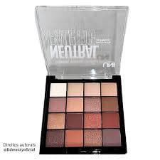 Paleta de Sombras Matte 6/16 Cores intensas Maquiagem Neutral Palette UNImakeup