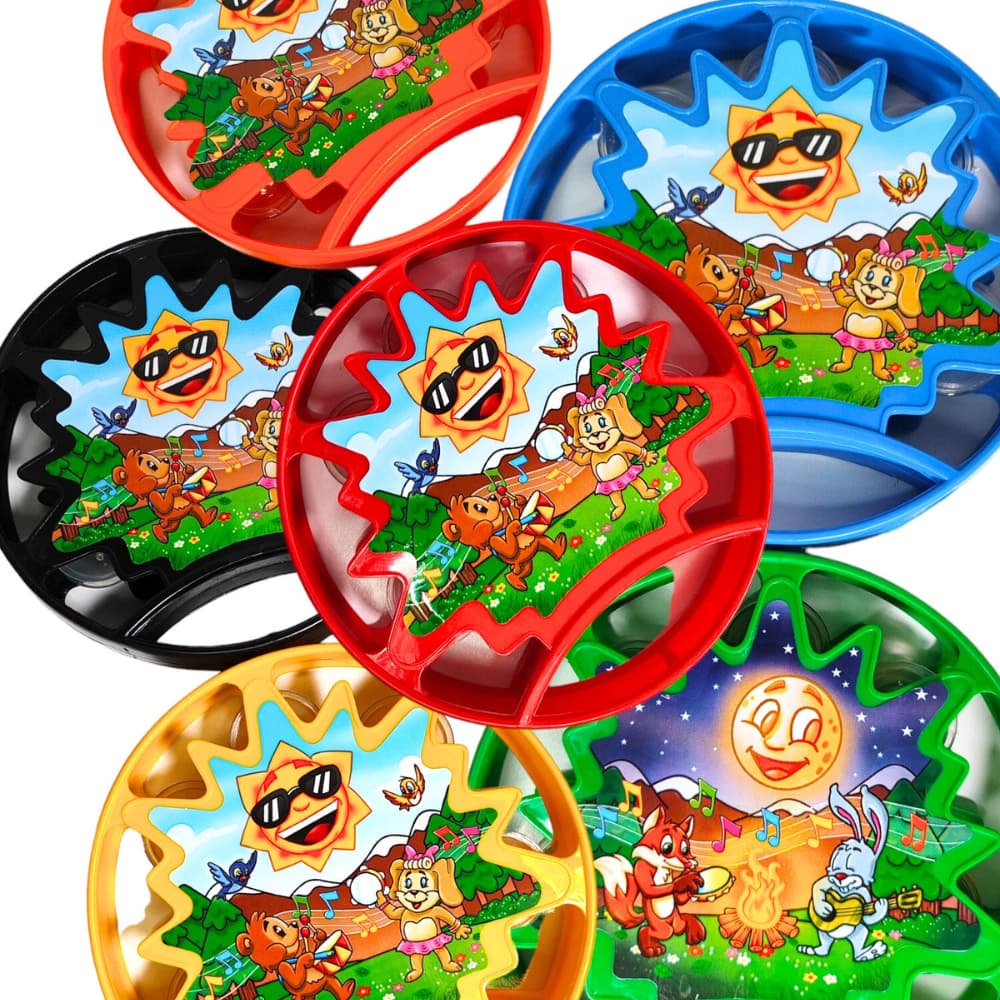 5 Pandeiro Infantil Brinquedo Musical Educativo Instrumento Para  Lembrancinha Prenda Criança novo