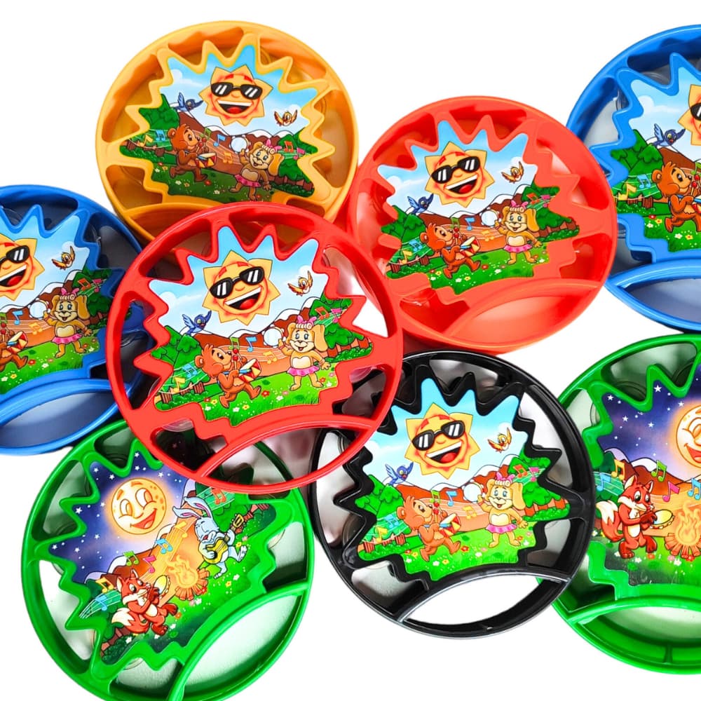 10 Pandeiro Infantil Brinquedo Musical Educativo Instrumento Para Lembrancinha Prenda Criança novo