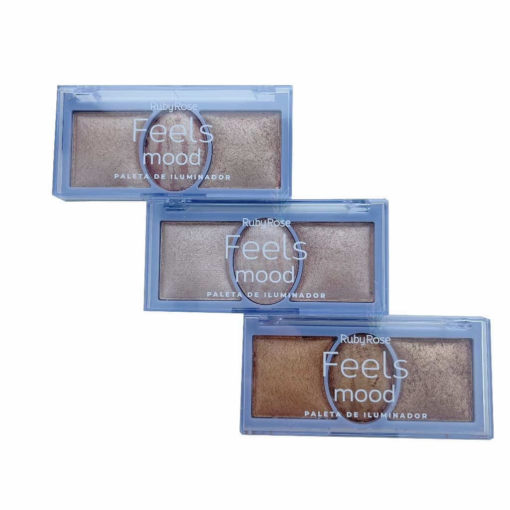 Paleta De Iluminador Ruby Rose Feels Mood Hb-7530