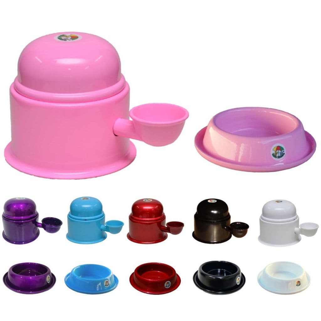 KIT BEBEDOURO 700 ML + TIGELA COMEDOURO 200Ml VIDA MANSA
