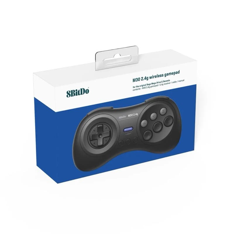 Controle 8BitDo M30 2.4 G Mega Drive / Sega Genesis / Analogue Mega SG