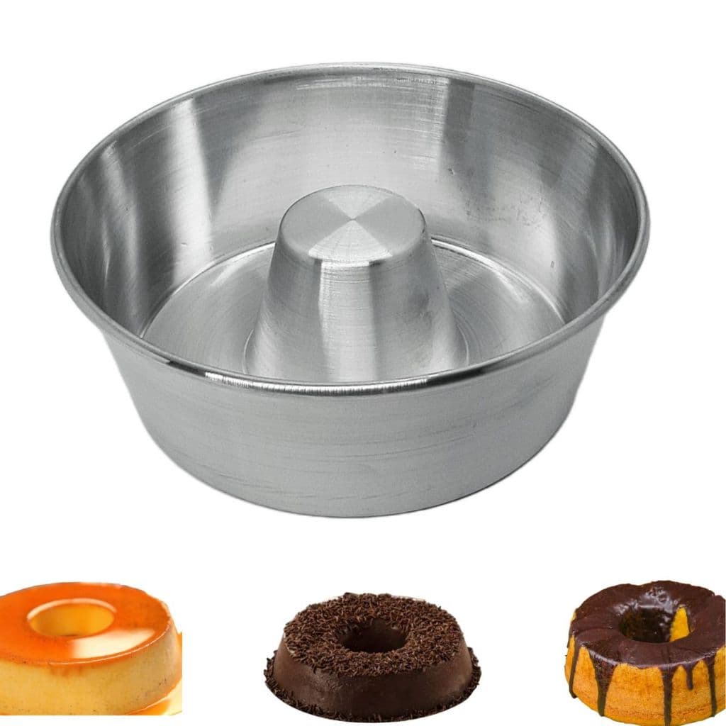 FORMA TORTA SUIÇA / PUDIM / CASEIRINHO 23X6